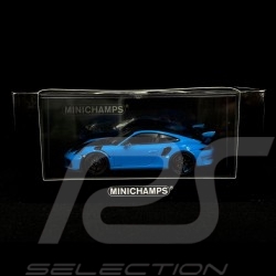 Porsche 911 GT3 RS typ 991.2 Pack Weissach 2019 Riviera blau Sehr selten 1/43 Minichamps 413067037