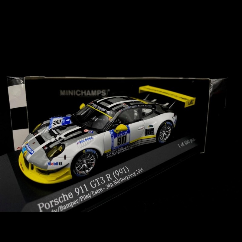 Porsche 911 GT3 R type 991 n° 911 24h Nürburgring 2016 1/43