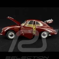 Porsche 356 A Carrera Coupé 1956 Skiurlaub bordeau 1/18 Schuco 450030000