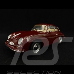 Porsche 356 A Carrera Coupé 1956 Skiurlaub bordeau 1/18 Schuco 450030000