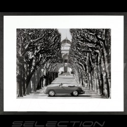 Porsche 804 Grosser Preis von Frankreich reproduction d'une affiche originale de Erich Strenger