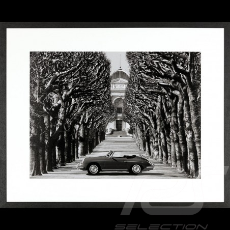 Wall Art Luxury frame 356 Roadster in Paris 85 x 105 cm