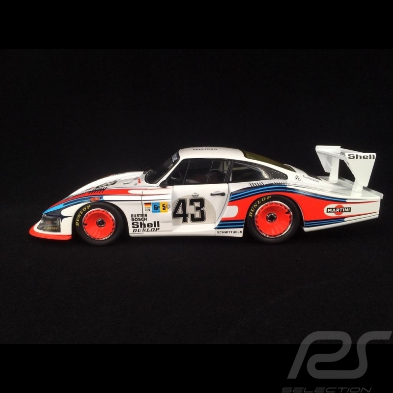 1:18 Solido Porsche 935 Turbo Langheck Le Mans 1978 #43 Martini  Modellauto NEU 