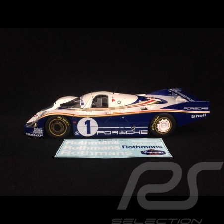 Porsche 956LH Sieger Le Mans 1982 n° 1 Rothmans 1/18 Solido S1805501