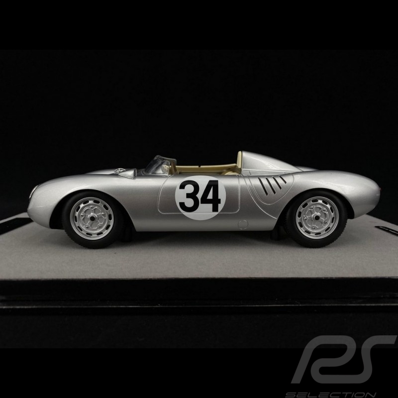 Porsche 550 A n° 34 Le Mans 1957 1/18 Tecnomodel TM18-141B Porsche 550 A n° 34 Le Mans 1957 1/18 Tecnomodel TM18-141B