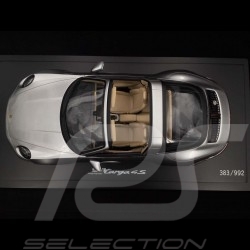 Porsche 911 Targa 4S type 992 Heritage Design Edition Gris argenté GT  1/18 Spark WAP0219120MTRG