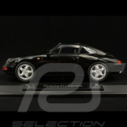 Porsche 911 993 Carrera Coupé 1993 noire 1/18 Norev 187590