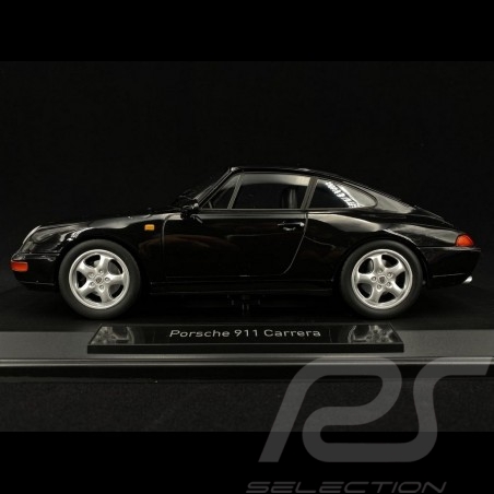 Porsche 911 993 Carrera Coupé 1993 noire 1/18 Norev 187590