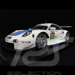 Porsche 911 RSR type 991 n° 93 Brumos 3ème LMGTE Pro Class Le Mans 2019 1/12 Spark 12S020