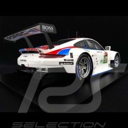 Porsche 911 RSR type 991 n° 93 Brumos Platz 3 LMGTE Pro Class Le Mans 2019 1/12 Spark 12S020