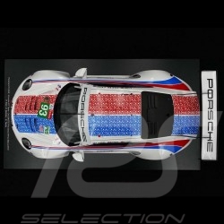 Porsche 911 RSR type 991 n° 93 Brumos 3ème LMGTE Pro Class Le Mans 2019 1/12 Spark 12S020