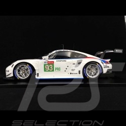 Porsche 911 RSR type 991 n° 93 Brumos 3ème LMGTE Pro Class Le Mans 2019 1/12 Spark 12S020