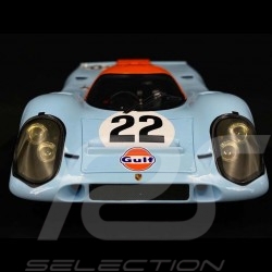 Porsche 917 K 24h du Mans 1970 n° 22 Gulf Racing Hobbs Hailwood 1/18 Spark 18S419