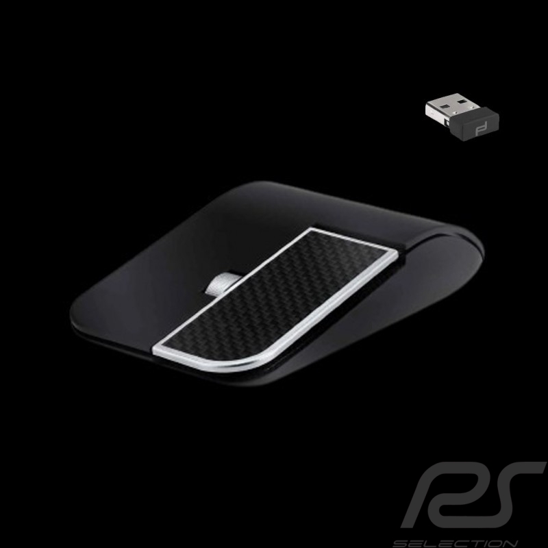 Souris sans fil Porsche noire / carbone bluetooth Porsche Design 4046901932916 computer mouse Computermaus 