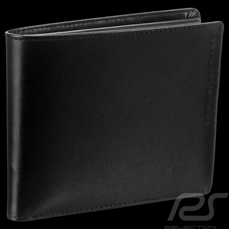 Portefeuille Porsche Design Classic Line 2.1 H10 Porte-cartes 3 volets Noir 4090002487 wallet Geldbörse 