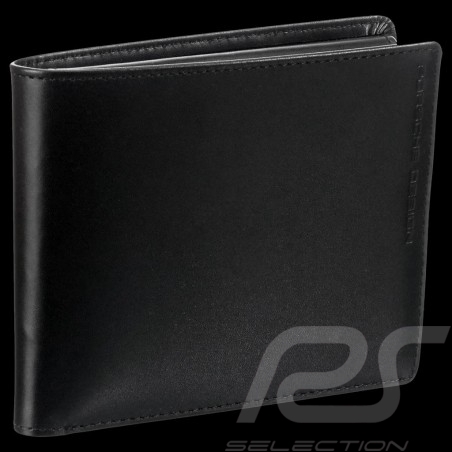 Portefeuille Porsche Design Classic Line 2.1 H10 Porte-cartes 3 volets Noir 4090002487 wallet Geldbörse 