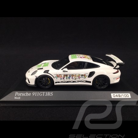 Porsche 911 GT3 RS type 991.2 2018 "Never Give Up !" RS Action 1/43 Minichamps 413067032