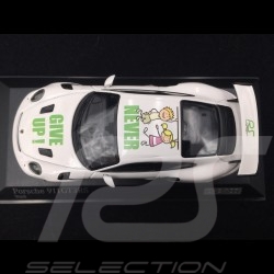 Porsche 911 GT3 RS type 991.2 2018 "Never Give Up !" RS Action 1/43 Minichamps 413067032