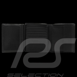 Porsche Design Geldbörse Classic Line 2.1 v11 Kreditkartenhalter 3 Klappen  Schwarze Leder 4090002488