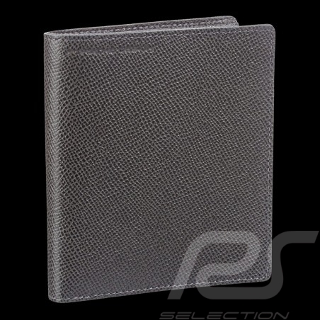 Porsche Design wallet French Classic 2.0 v14 Credit card holder 3 flaps Grey leather 4090000022