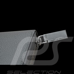 Portefeuille Porsche Porte-monnaie cuir gris French Classic 2.0  H15z Porsche Design 4090001070