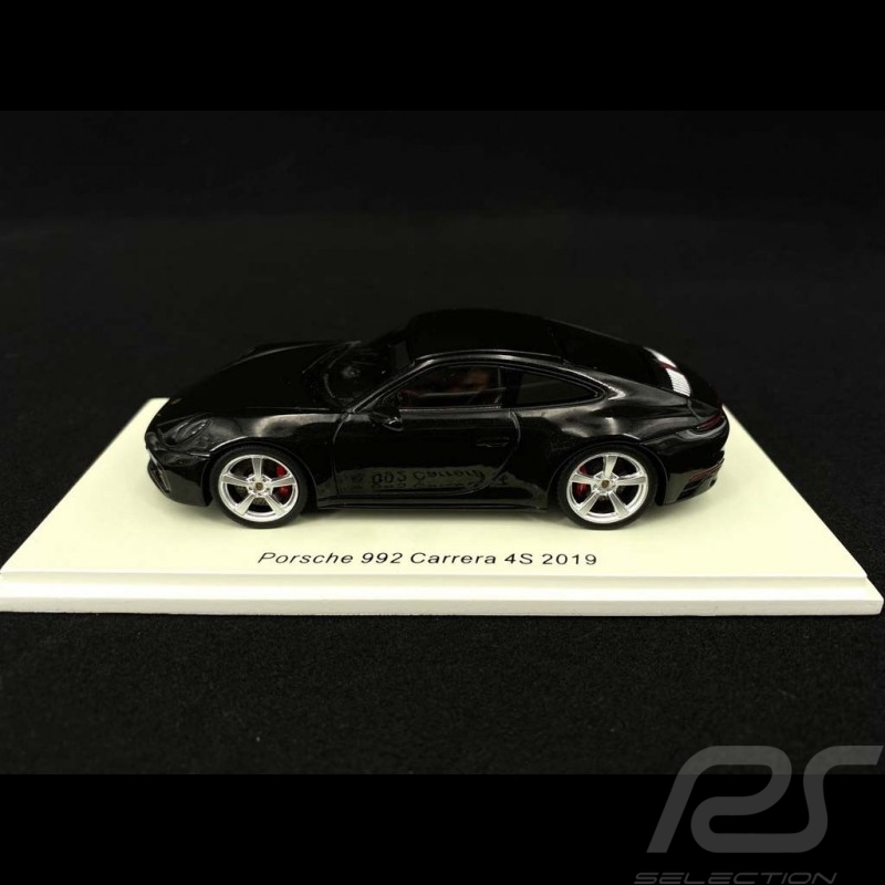 Porsche 911 Carrera 4S type 992 2019 schwarz 1/43 Spark S7835
