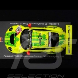 Porsche 911 GT3 R type 991 Manthey Racing n° 911 Nürburgring 2019 1/43 Spark SG521