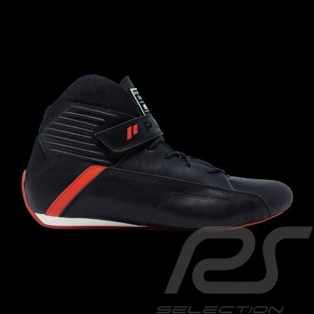 Piloti Pilot shoes Pinnacle FIA Black Leather boot - men