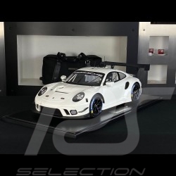 Porsche 911 GT3 R type 991 2019 white 1/8 Minichamps 800196000