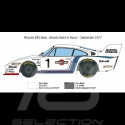 Italeri 1/24 Porsche 935 Baby Plastic Model Kit 3639 for sale online 