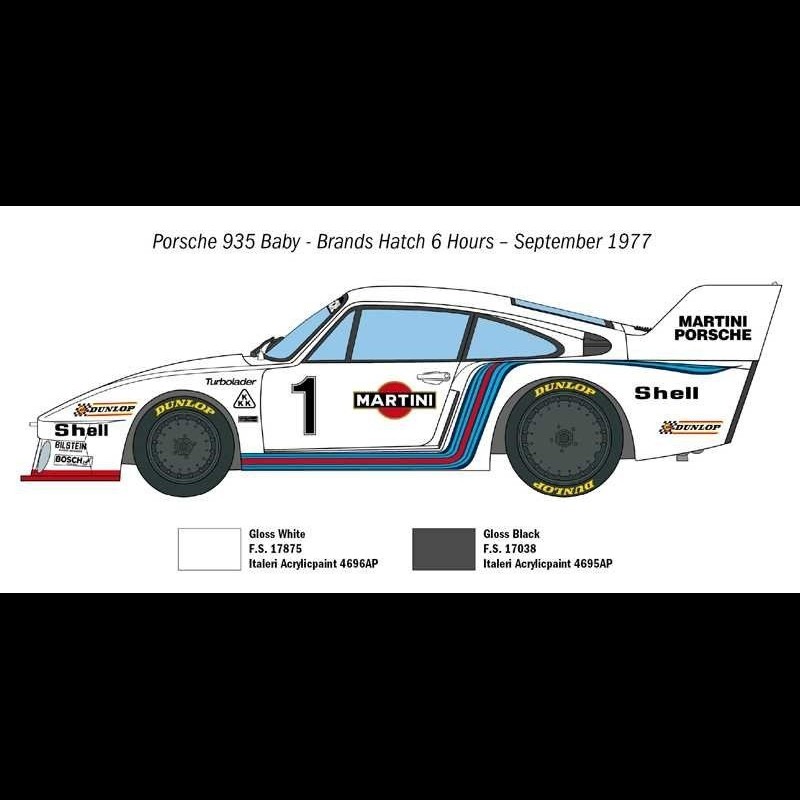 197X PORSCHE 935 Baby 1:24 Italeri 3639 EUR 37,39 - DE