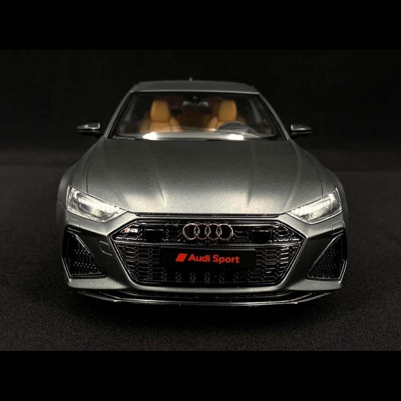 Audi RS6 Avant 2020 Daytona grey matte 1/18 GT Spirit GT289