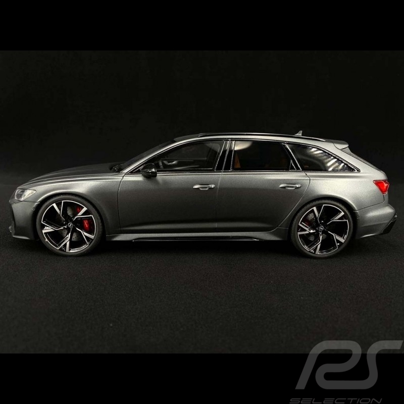 Audi RS6 Avant 2020 Daytona grey matte 1/18 GT Spirit GT289