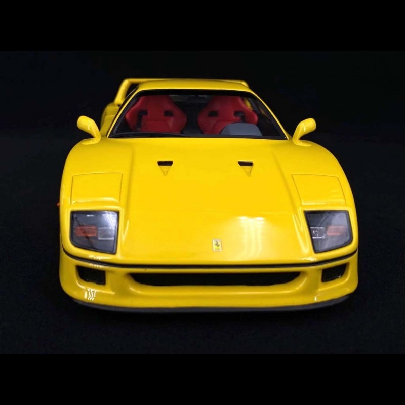 Ferrari F40 1987 yellow Modena 1/18 GT Spirit GT839