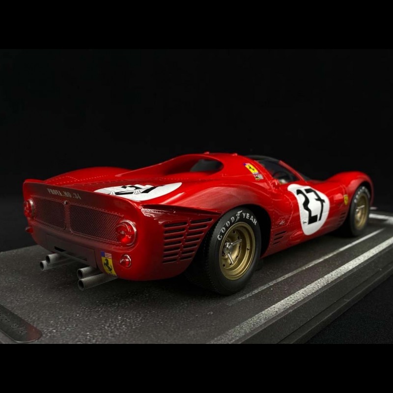 Ferrari 330 P3 24H Le Mans 1966 Finish Line 1/18 BBR Models BBRC1849ADIRTY