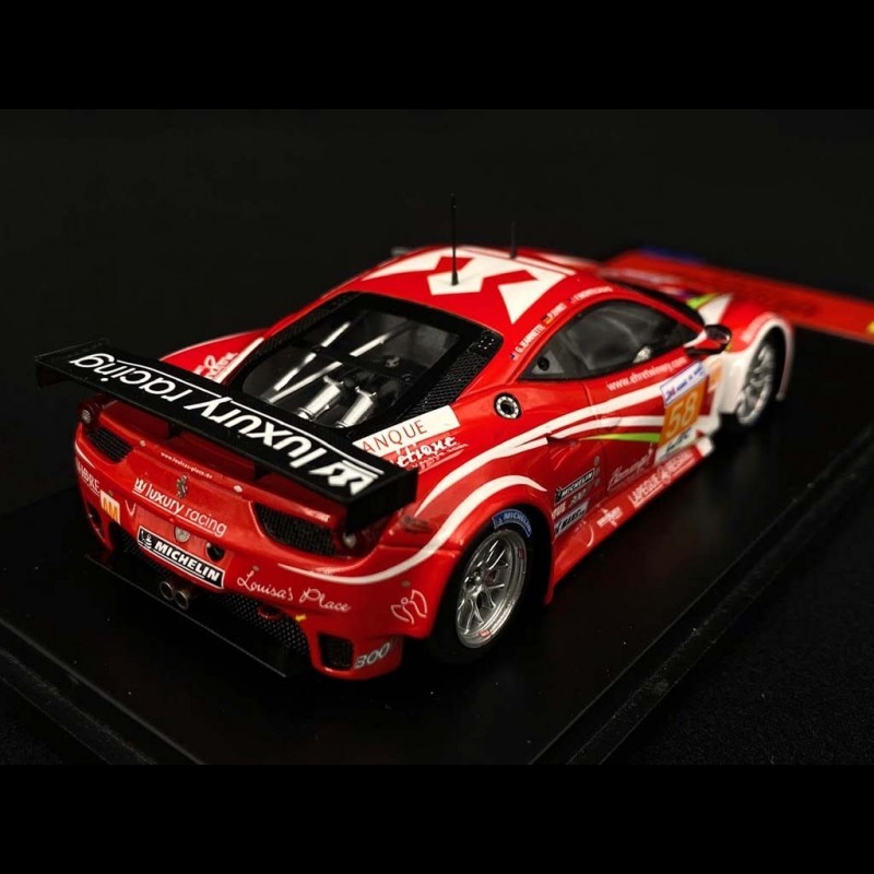 FJM1443 FUJIMI Ferrari 458 Italia GT2 8Star Motorsports #81 10th 24 Heures du Mans 2013 1/43 - Collection