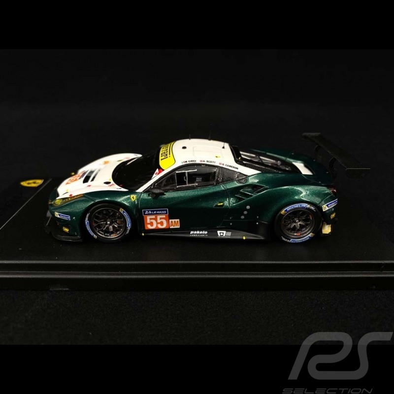 Ferrari 488 GTE Spirit of Race n° 55 24H Le Mans 2017 1/43 Looksmart LSLM070