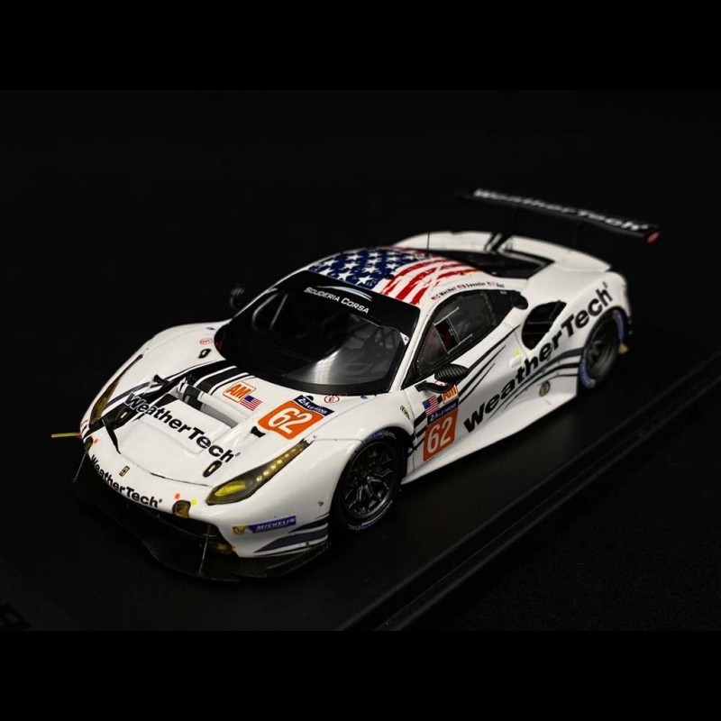 LOOKSMART: LOOKSMART LS18LM029 FERRARI 488 GTE EVO N.57 24H LE MANS 2021 Kimura Aandrews Jensen 1 18 Modellino 9580006150769