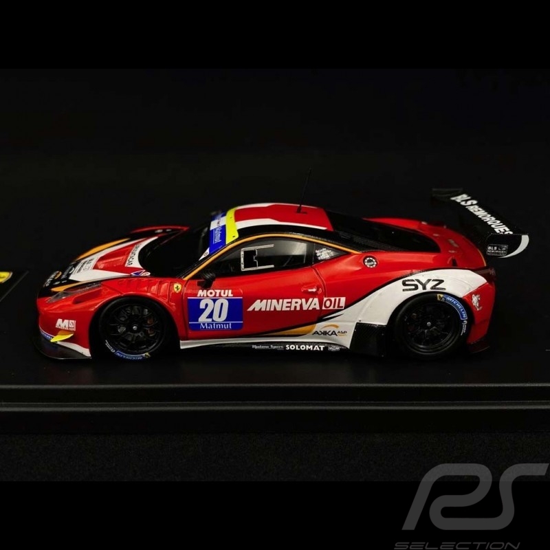 Ferrari 458 Italia AKKA ASP n° 20 GT Tour 2015 1/43 Looksmart LSRC00-B