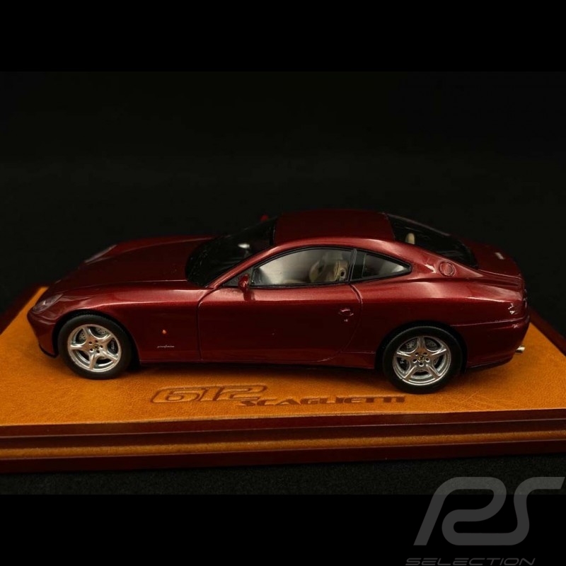 Ferrari 612 Scaglietti 2004 rouge métallisé rot red metallic 1/43 Red Line RL020