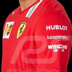 Ferrari T-Shirt Rot Ferrari Team by Puma Collection - Herren