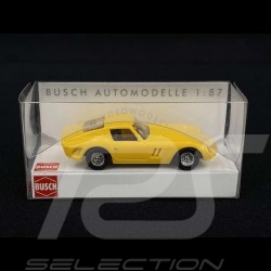 Ferrari 250 GTO 1962 yellow 1/87 Busch 42602