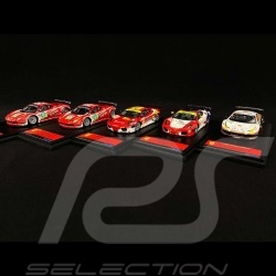 Set of 5 Ferrari 24H Le Mans 2011 1/43 Fujimi