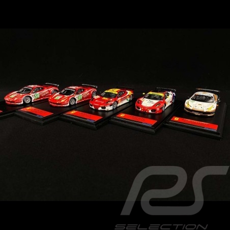 Set de 5 Ferrari 24H Le Mans 2011 1/43 Fujimi