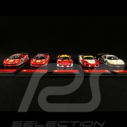 Set of 5 Ferrari 24H Le Mans 2011 1/43 Fujimi