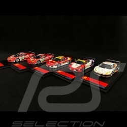 Set mit 5 Ferrari 24H Le Mans 2011 1/43 Fujimi