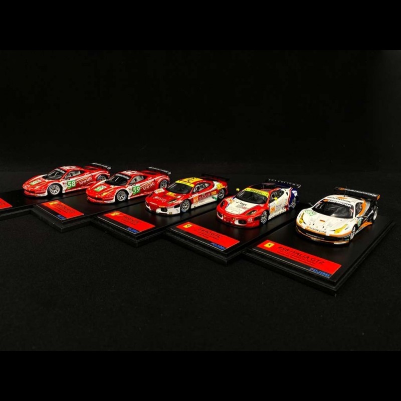 C6 1:43 FUJIMI TSM11FJ023 FERRARI F458 458 ITALIA GT2 24H LE MANS 2011 MIB