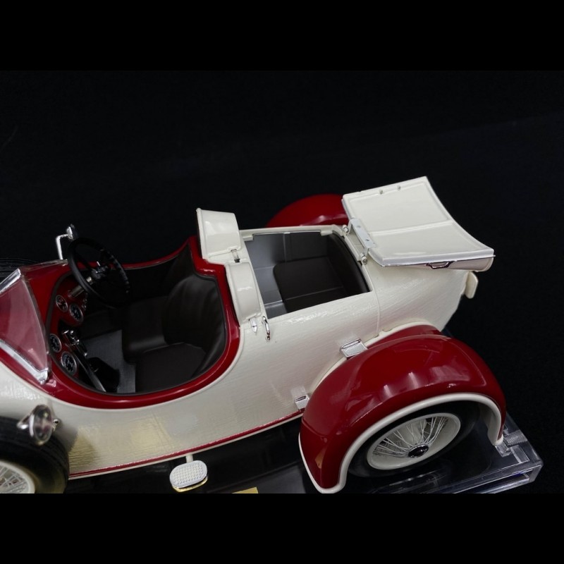 Miniature Esval 1/43 - Austro Daimler ADR8 1929 - Version Musée Torpedo Blanc - Neuve