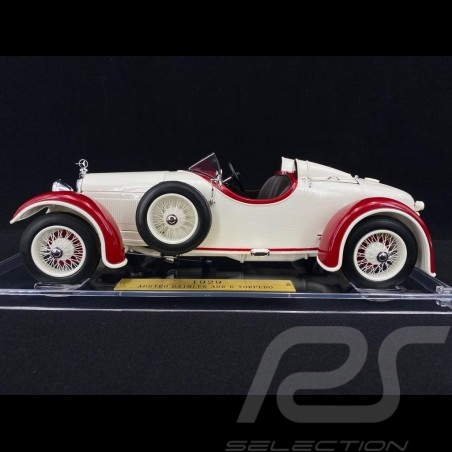 Ferdinand Porsche Austro Daimler ADR 6 Sport Torpedo 1929 blanc 1/18 fahrTraum 3216