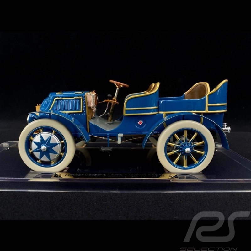Ferdinand Porsche Lohner Porsche Mixte 1901 blau 1/18 fahrTraum 3004